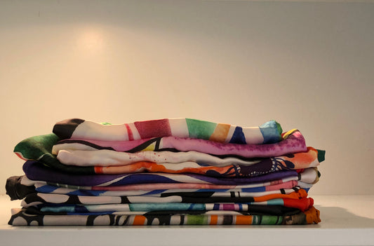 Caring for your silk scarf - and storing it correctly