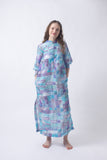 Amaze Kaftan in blue