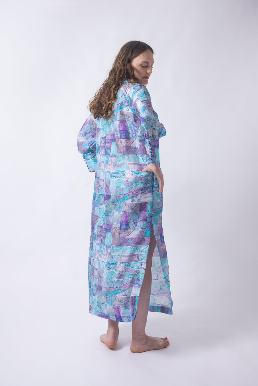 Amaze Kaftan in blue