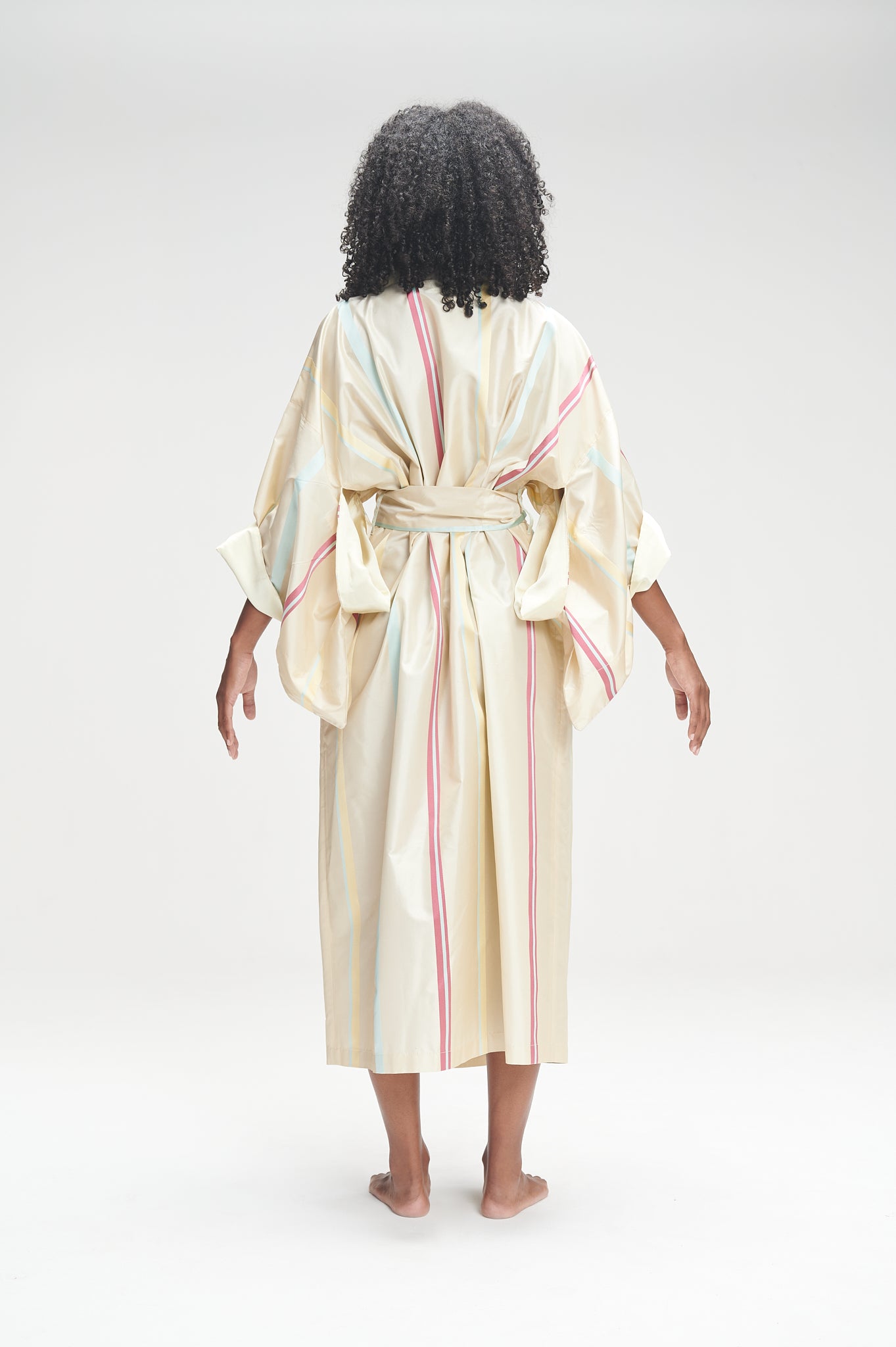Cream Silk Kimono